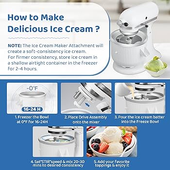 KitchenAid アイスクリームメーカー キッチンエイド ｜ スタンドミキサーのアイスクリームメーカー